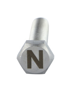 Vite Per Metalli Testa Esagonale 8X35 Acciaio Inox A4 con... 2