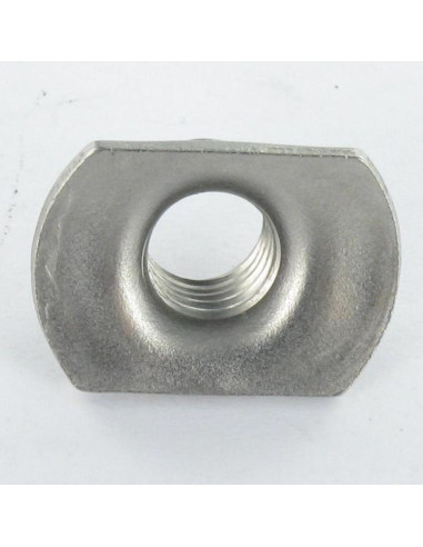 1 x Dado Cilindrica A Saldare M5 19X11 Alto 7.5...