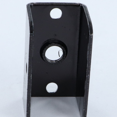 1 x SUPPORTO Da Fissaggio a forma di U 22,5X40 M8 Acciaio Zincato Nero