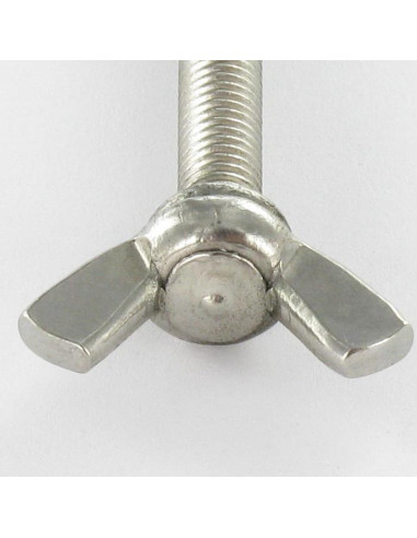 1 x Vite Alette M8X30 Stile Americano Acciaio...