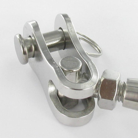 1 x Arridatoio A Lame Snodate Acciaio Inox A4 Diametro 6
