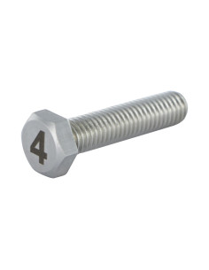 Vite Per Metalli Testa Esagonale 8X35 Acciaio Inox A4...