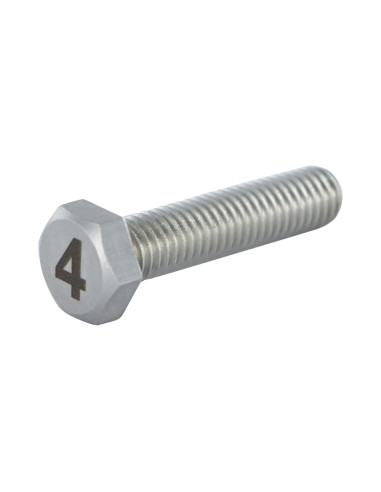 1 x Vite Per Metalli Testa Esagonale 8X35...