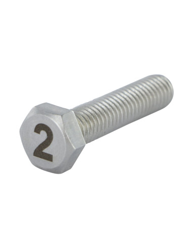 1 x Vite Per Metalli Testa Esagonale 8X35...