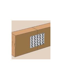 PIATTO con CHIODO Sendzimir 75X100 2