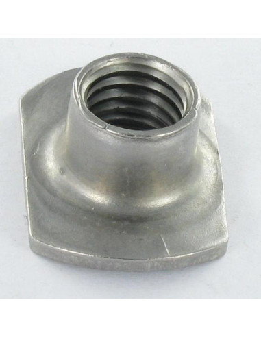 1 x Dado Cilindrica A Saldare M10 26X18 Alto...
