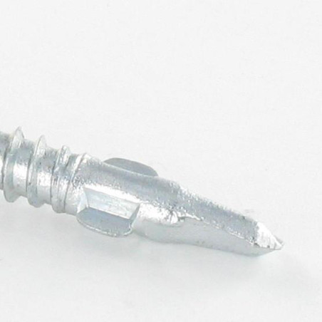 1 x Vite Autoperforante Bimetallo Testa Forata Dentellato T30 6,3X60