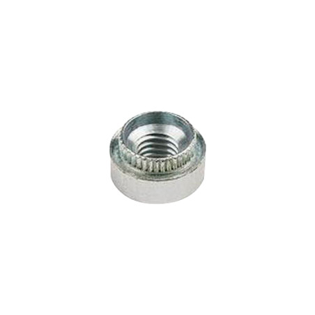 1 x Olivetta Cilindrica M6 Spessore Lamiera 10 Acciaio Inox A2