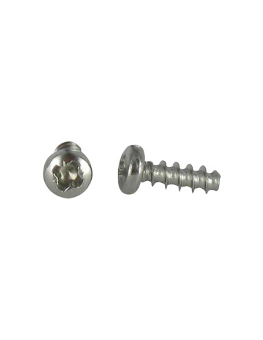 1 x Vite Pvc Testa Cilindrica Bombata Pozy 4x12...