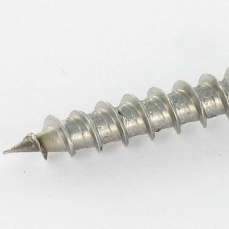1 x Vite Per Legno E Truciolato Acciaio Inox A2 Testa Forata Bombata Pozy 4X50