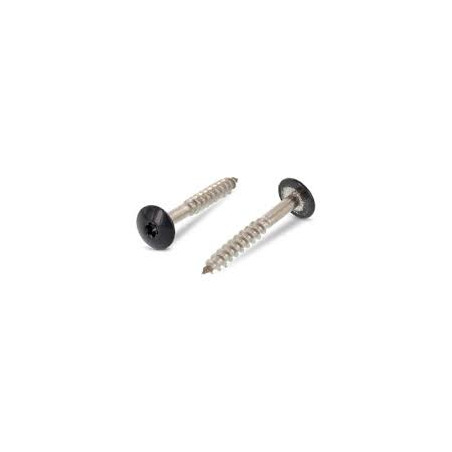 1 x Vite per facciata T20 5,5X32 Diametro Della Testa: 12.3 Acciaio Inox A2 Ral7016 Grigio Antracite