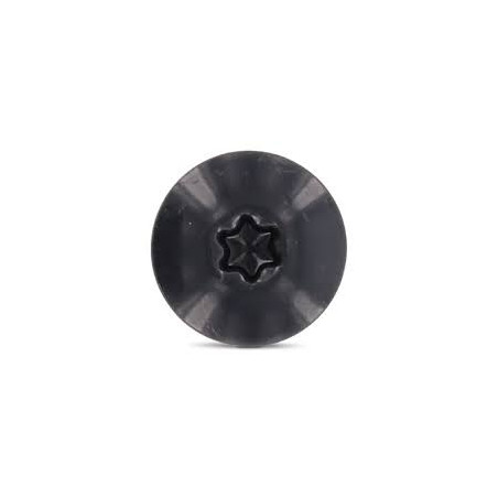 1 x Vite per facciata T20 5,5X32 Diametro Della Testa: 12.3 Acciaio Inox A2 Ral7016 Grigio Antracite
