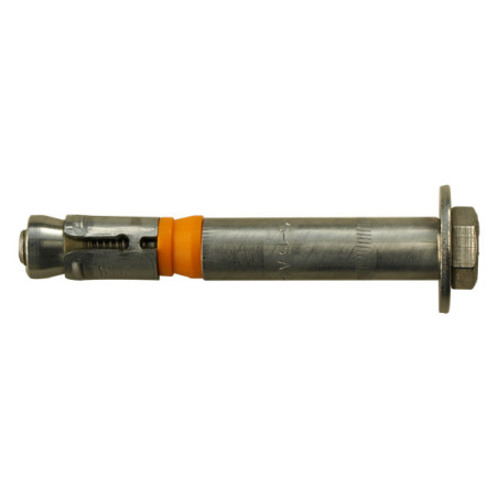1 x Bullone (Venduto Con Dado) Ancoraggio M8X105 Con Vite Per Metalli Testa Esagonale Acciaio Inox A4