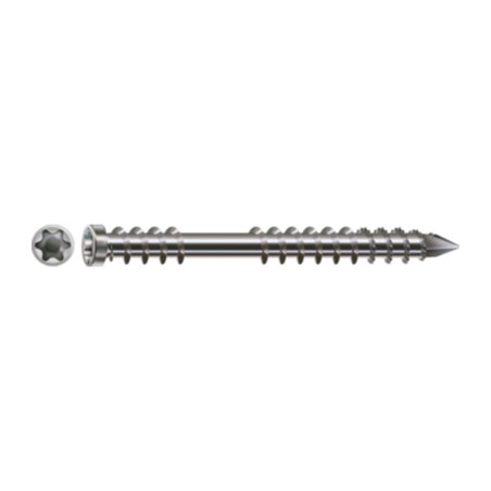 1 x Spax Vite Per Decking Testa Cilindrica T25 5X40 Acciaio Inox A2