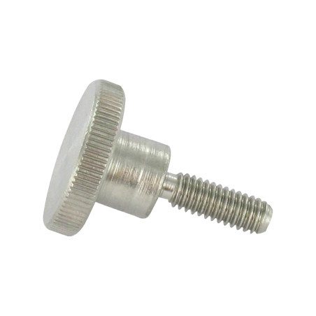 1 x Vite Per Metalli Zigrinata M4X5 Acciaio Inox A1
