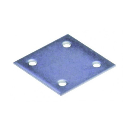 1 x Piastra ASSEMBLAGGIO 40X40 Zincate