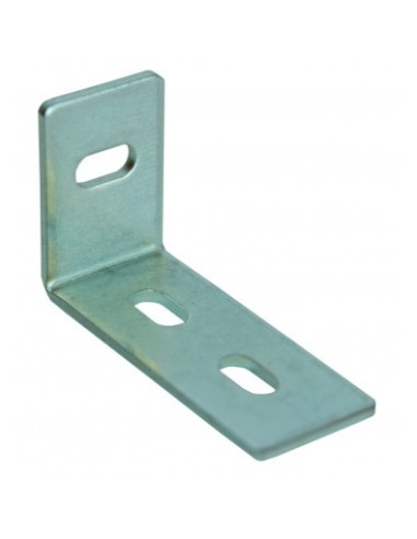 1 x Staffe Regolazione 30X50X20 3 Fori Zincate
