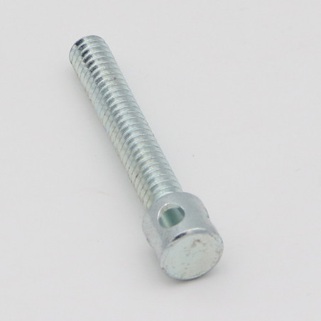 1 x Vite Per Mobili Zincate M7X45 Testa 4 Fori