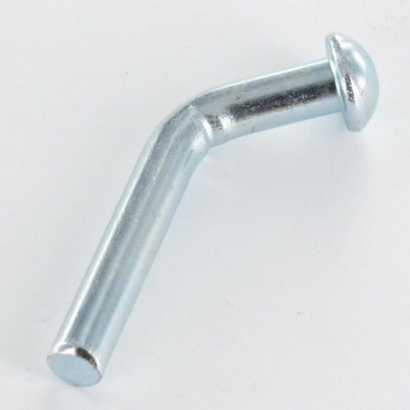 1 x Spinetta di sicurezza Testa Poelier 6X45 Zincate