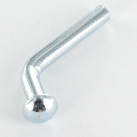 1 x Spinetta di sicurezza Testa Poelier 6X45 Zincate