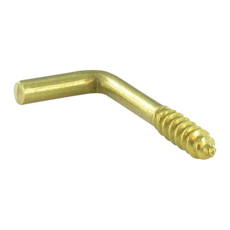 1 x Ganci con Viti Per Legno Ottone 2,5X25