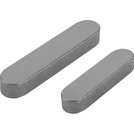 1 x Chiavetta Parallela Acciaio Grezzo 16X10 Lunghezza 50