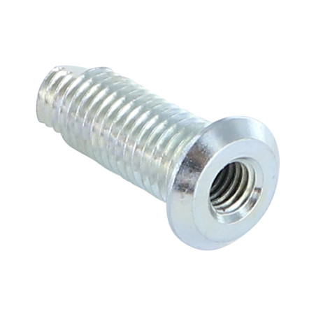 1 x Vite Per Metalli Zincate Testa Cilindrica 18/33 M 30/12 PIATTO