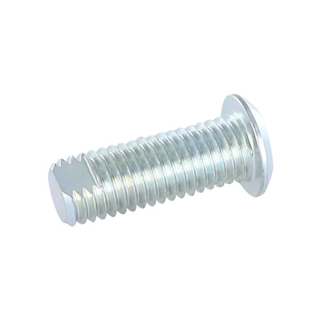 1 x Vite Per Metalli Zincate Testa Cilindrica 18/33 M 30/12 PIATTO