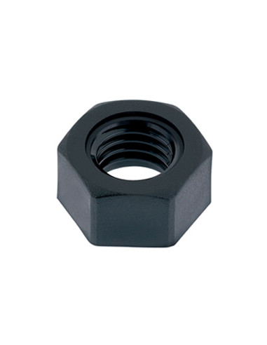 1 x Dado nailon negro Esagonale M16