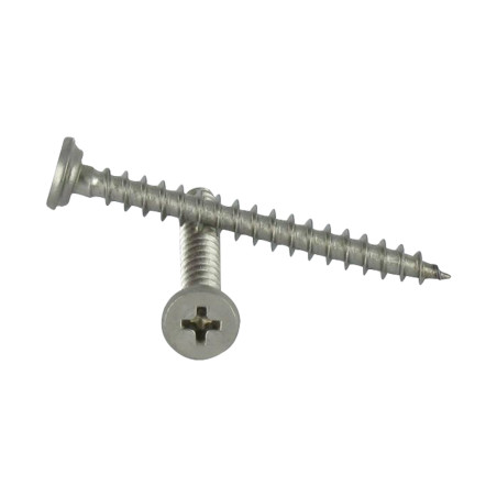 1 x Vite Per Pvc Acciaio Inox A2 Testa Cilindrica Phillips 5X46