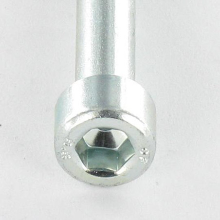 1 x Vite Per Metalli A Esagono Incassato M6X70 Filettata Su 24 Classe 8.8 Chiave Esagonale Da 5 Zincate