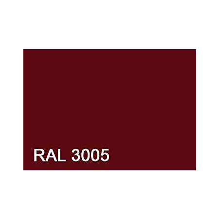 1 x Vite Per Legno E Truciolato3 Testa Poelier Larga Pozy 4X40 Zincate Ral3005 Rosso Vino Rosso