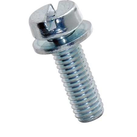 1 x Vite Per Metalli Testa Cilindrica Con Intaglio Discussione completa M5X12 Classe 4.8 Con RD Imp Zincate