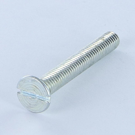 1 x Vite Per Metalli Testa Forata Con Intaglio M1.6X6 Acciaio Grezzo microviti