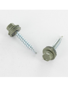 Vite Autoperforante Testa Esagonale 4.8X35 Rondella Di...