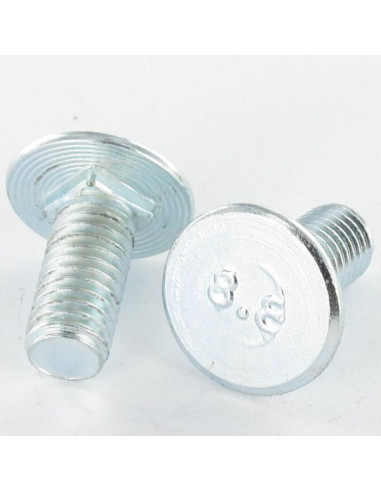 1 x Vite Per Metalli Piatta M6X31.5/20 Spessore...