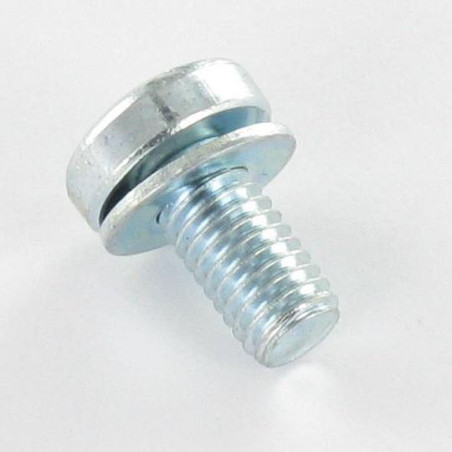 1 x Vite Per Metalli testa bombata larga T25/FEND M5X9+RD IMPER Zincate