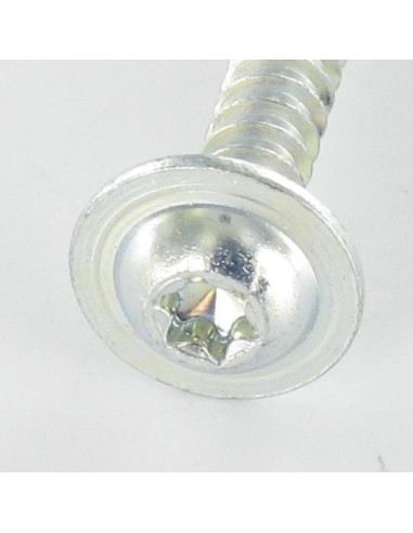 1 x Vite Per Pvc Testa Poelier Larga 5X30 T25...