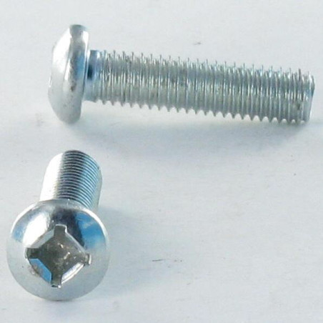1 x Vite Per Metalli Testa Cilindrica M5X20 Quadrato Phillips QP2 Zincate