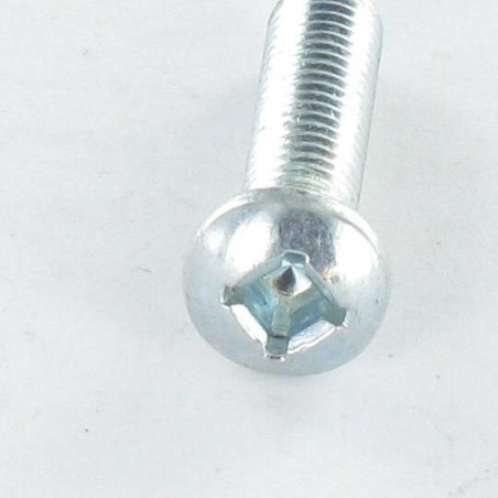 1 x Vite Per Metalli Testa Cilindrica M5X20 Quadrato Phillips QP2 Zincate