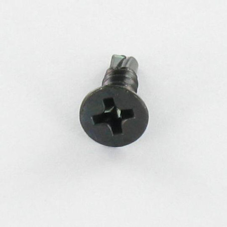 1 x Vite Autoperforante Testa Forata Phillips 3,9X13 Filetto A Lamiera Acciaio Zincato Nero