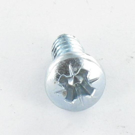 1 x Vite Per Pvc testa bombata larga Pozy Dentellato 4,3 x 12 Autoperforante Filetto 30 Zincate