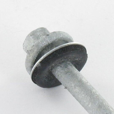 1 x Vite Autoperforante Testa Esagonale 6,5 x 125 Rondella Elevata Resistenza Alla Corrosione Acciaio Zincato A Caldo