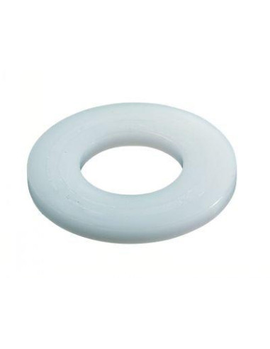 1 x Rondella Piatta naturale nylon M8X18X1.5 M
