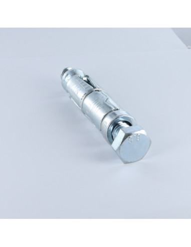 1 x Bullone con Capsula 20X70 M12X90 Zincato...