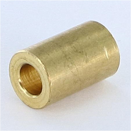 1 x Inserto 12X19 Forata 6.3 Ottone
