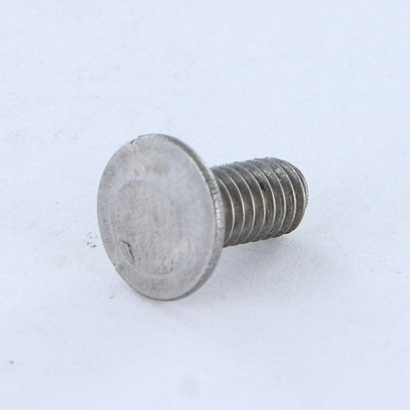 1 x Vite Per Metalli Testa Cilindrica Senza Intaglio M4X8 Testa Liscio 8 Spessore 1 Acciaio Grezzo