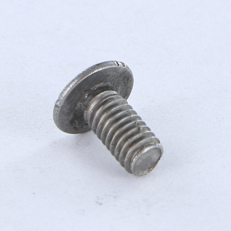1 x Vite Per Metalli Testa Cilindrica Senza Intaglio M4X8 Testa Liscio 8 Spessore 1 Acciaio Grezzo