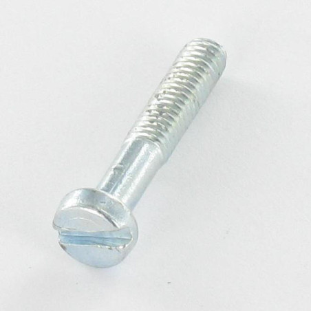 1 x Vite Per Metalli Testa Cilindrica Con Intaglio M4X22 Filettata Su 14 Zincate