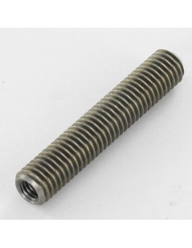 1 x Filetto Acciaio Grezzo M8X45 Forata E...